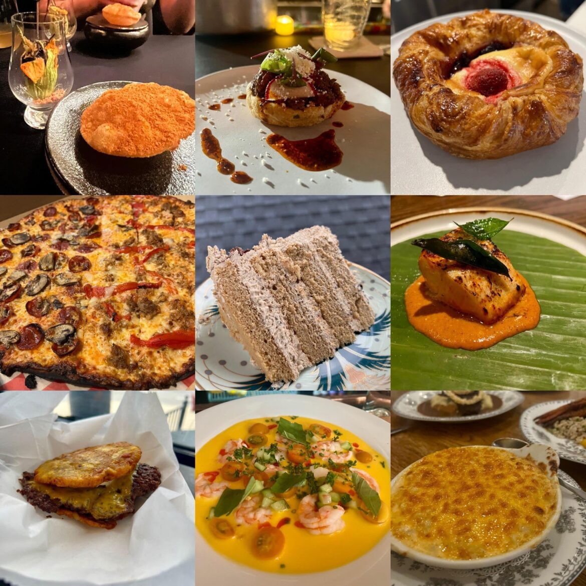 9 Things That I Ate in August That I Very Much Enjoyed and Also Remembered to Take a Picture Of (Left to Right, Top to bottom)(Not a Ranking):