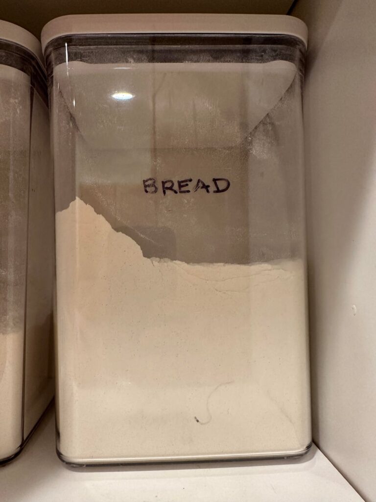 HELP is this a bug tunnel in my bread flour?