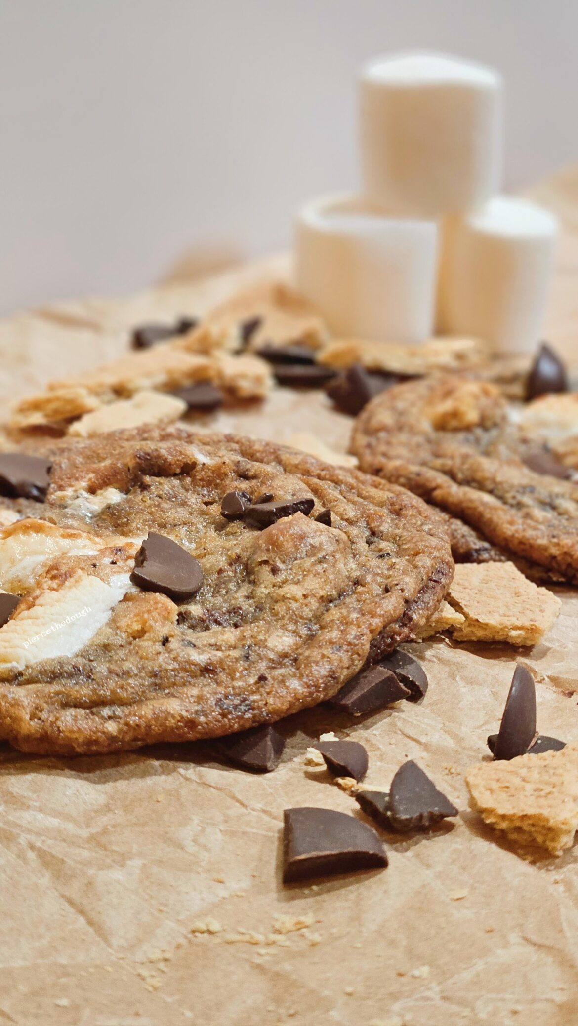 First time making smores cookie!