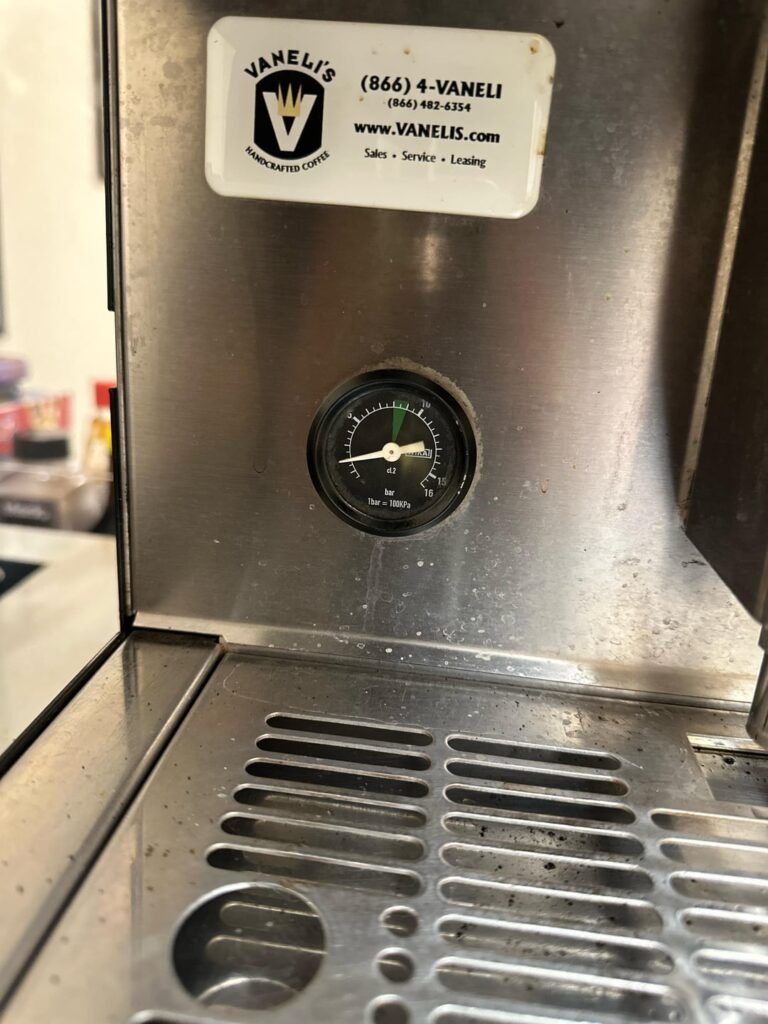 My coffee machine is making noises