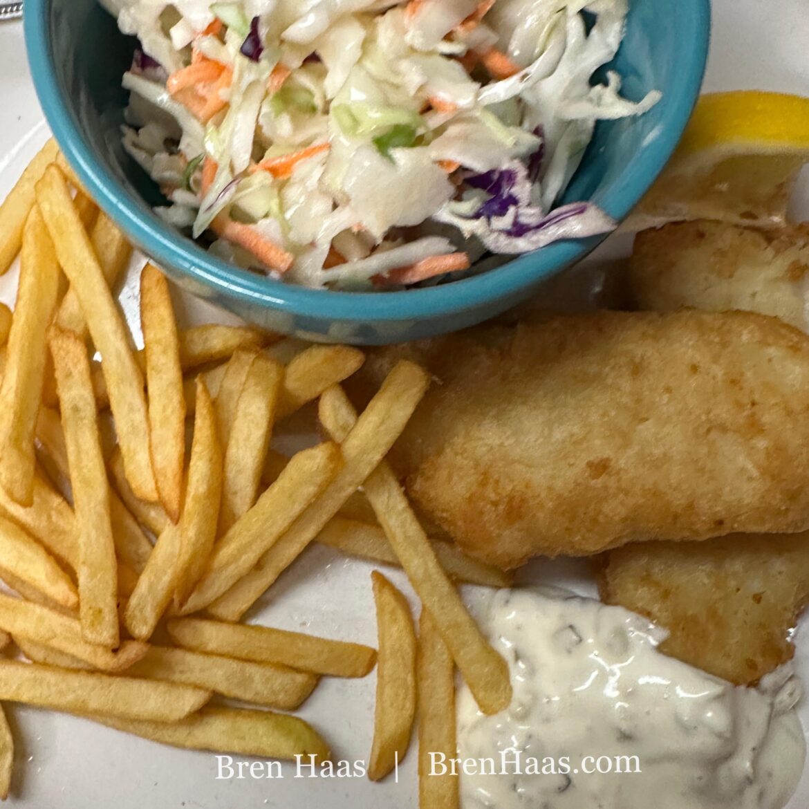 {Homemade } Fish and Chips