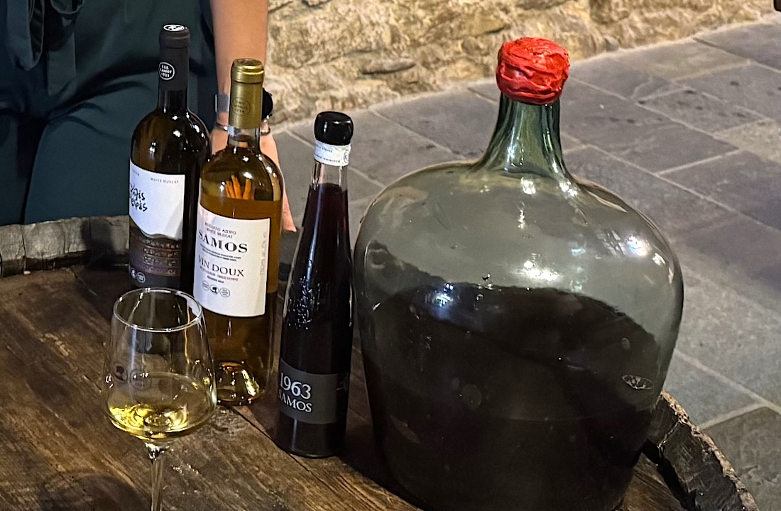 A collection of wines