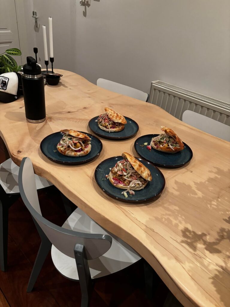 Homemade Döner Sandwiches
