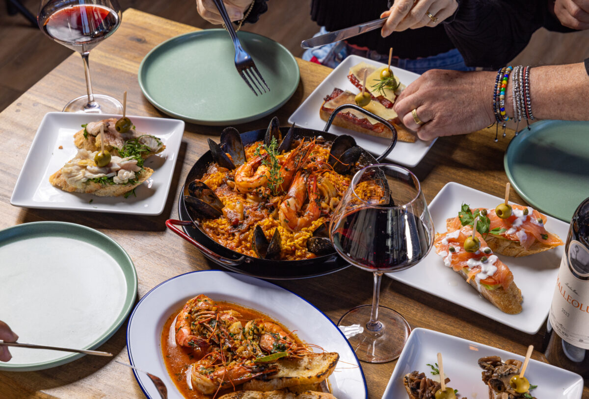 Unidos Restaurant & Wine Bar food