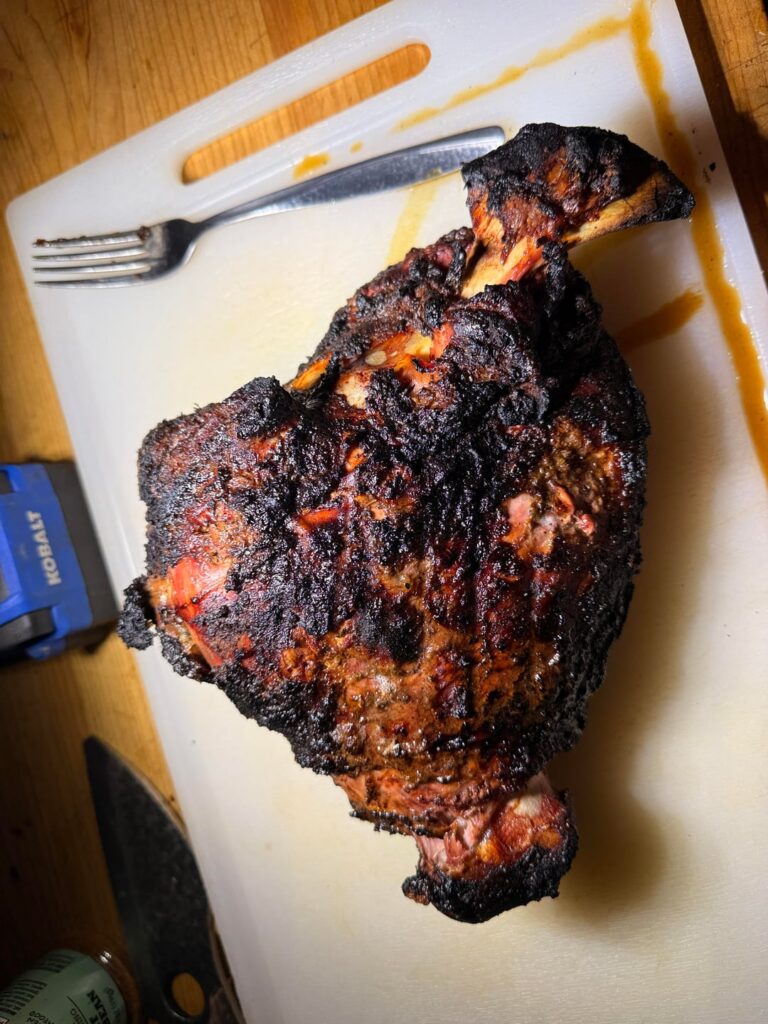 BBQ Leg of Lamb