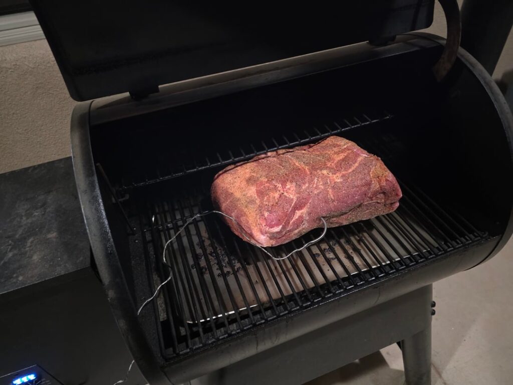 No wrap pork butt No wrap pork butt