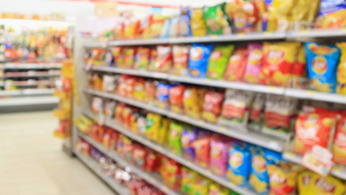 chip aisle snacks