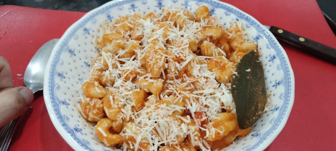 Potato gnocchi with Fileto sauce