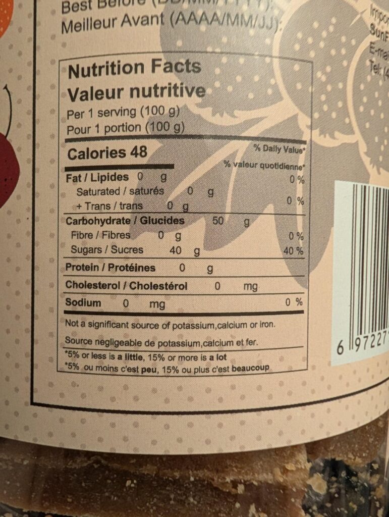 Is this nutrition info full of bs or am I missing something?