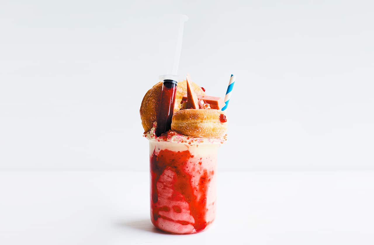 Jelly donut bloody murder