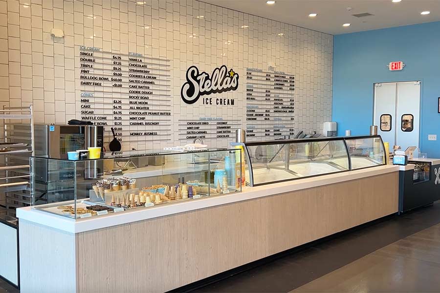 The inside of Stella's Ice Cream in Ammon. | Rett Nelson, EastIdahoNews.com