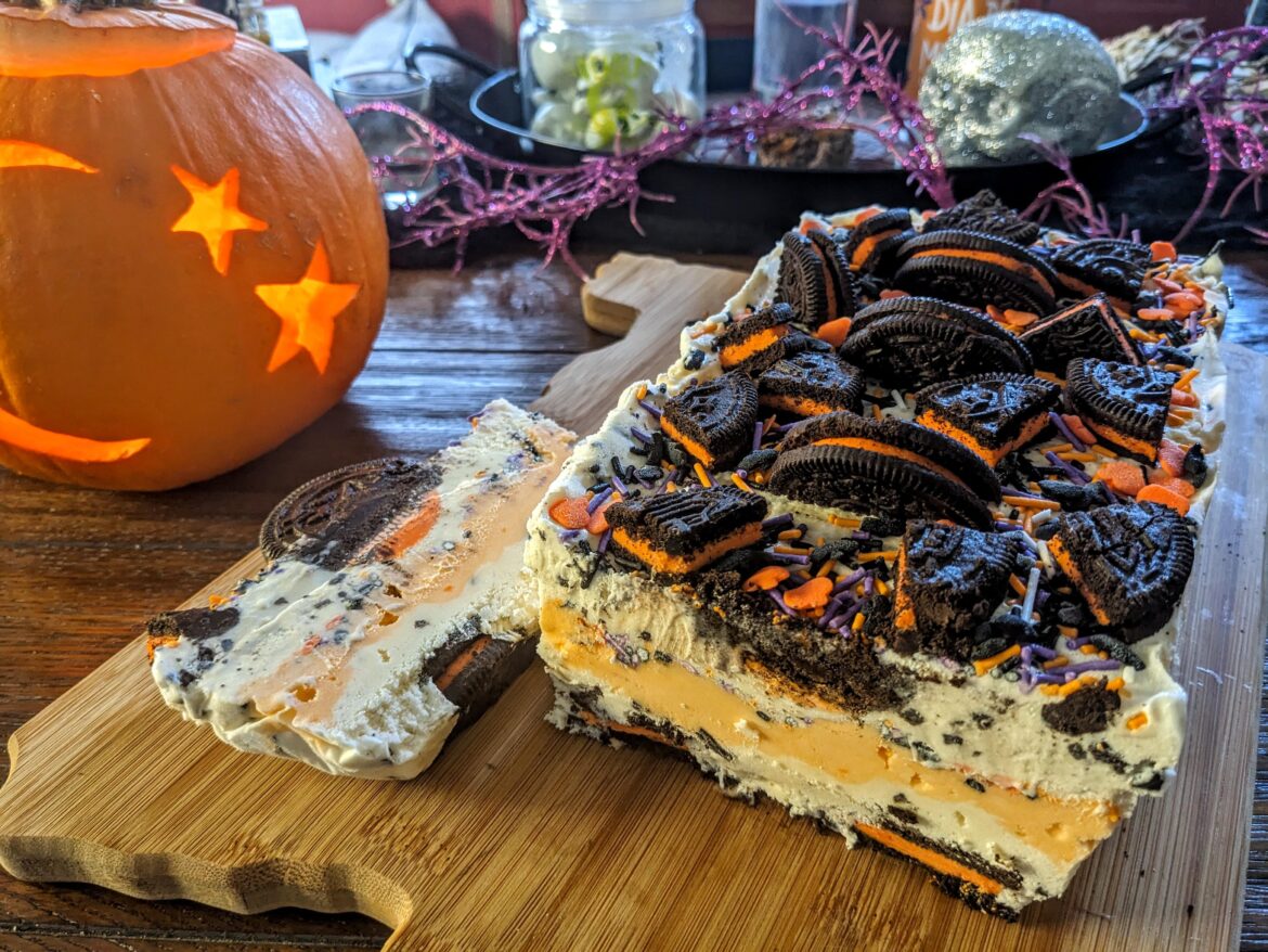Halloween Icebox Cake 🎃 (homemade)