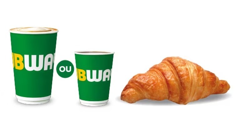 Subway Formule Duo breakfast