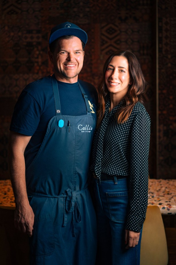 Callie restaurant owners Travis and Mia Swikard. (Eric Wolfinger)