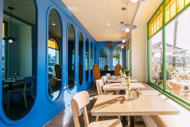 Inside the newly opened Madi breakfast-brunch restaurant in Pacific Beach. (Diana Rose)