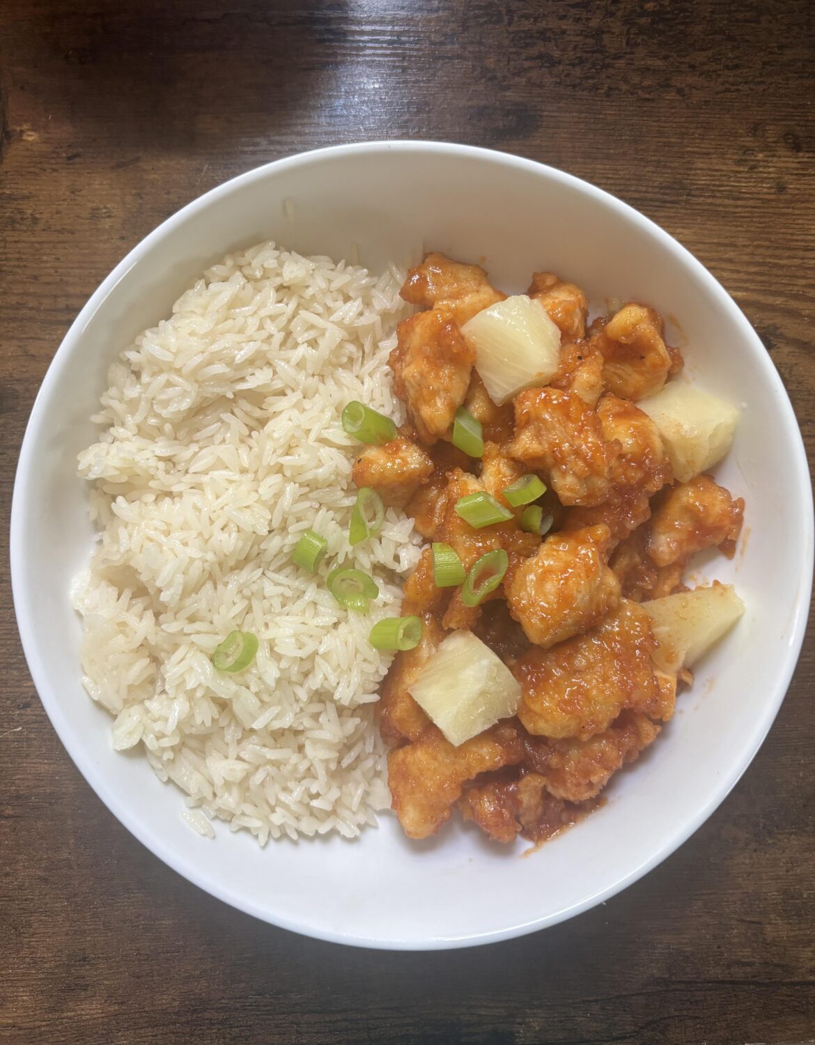 Wanted takeout but not takeout-prices. Sweet & Sour chicken scratched the itch!