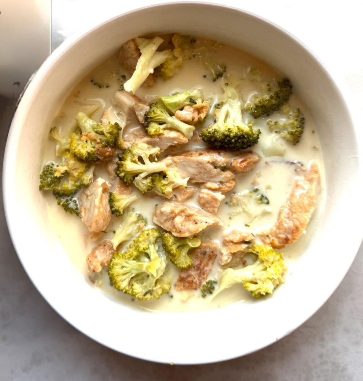 Creamy Chicken and Broccoli