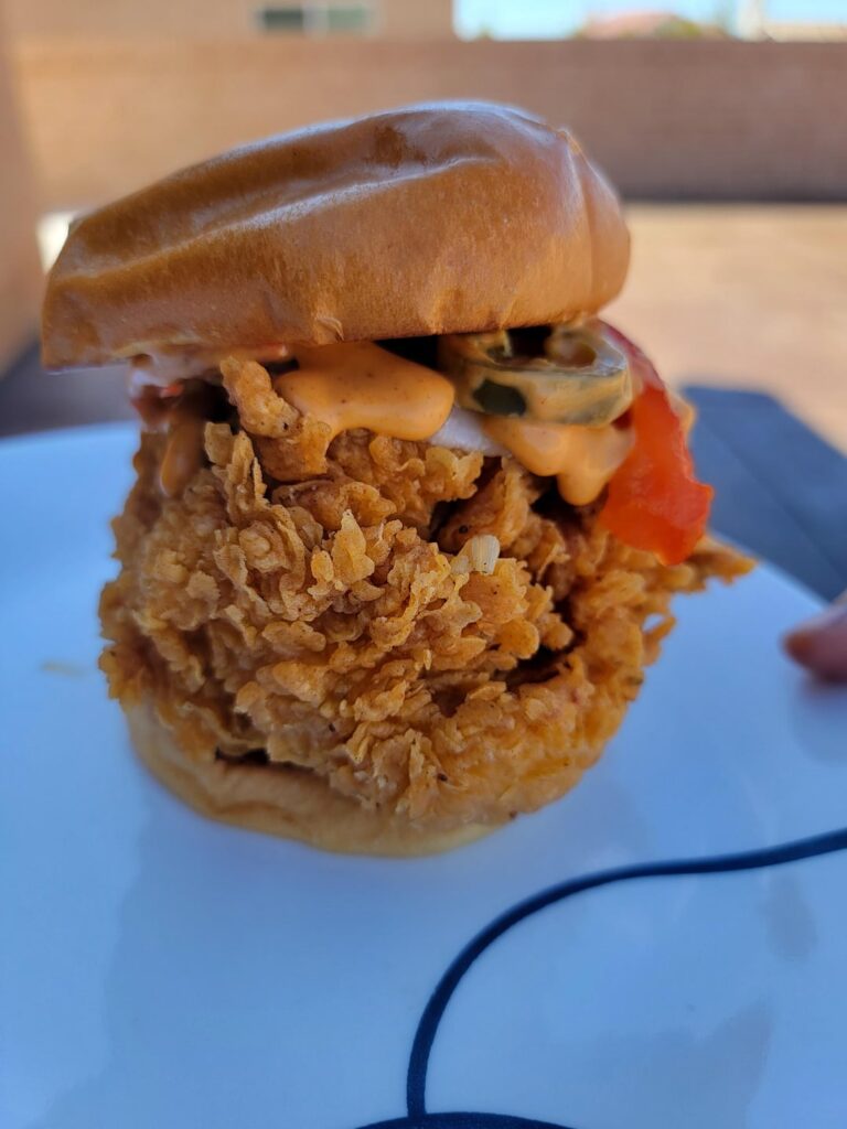 [Homemade] southern chicken sandwich