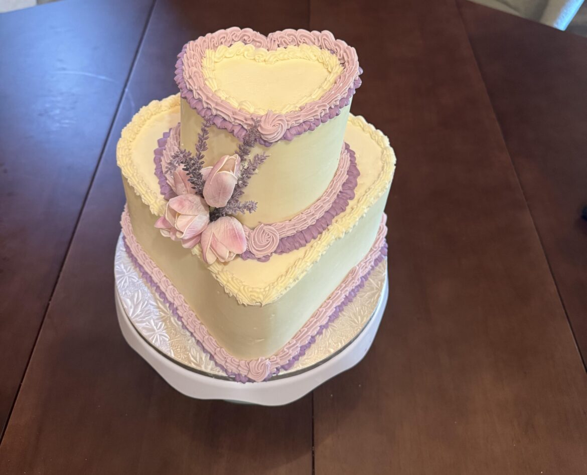 A wedding cake I finished today