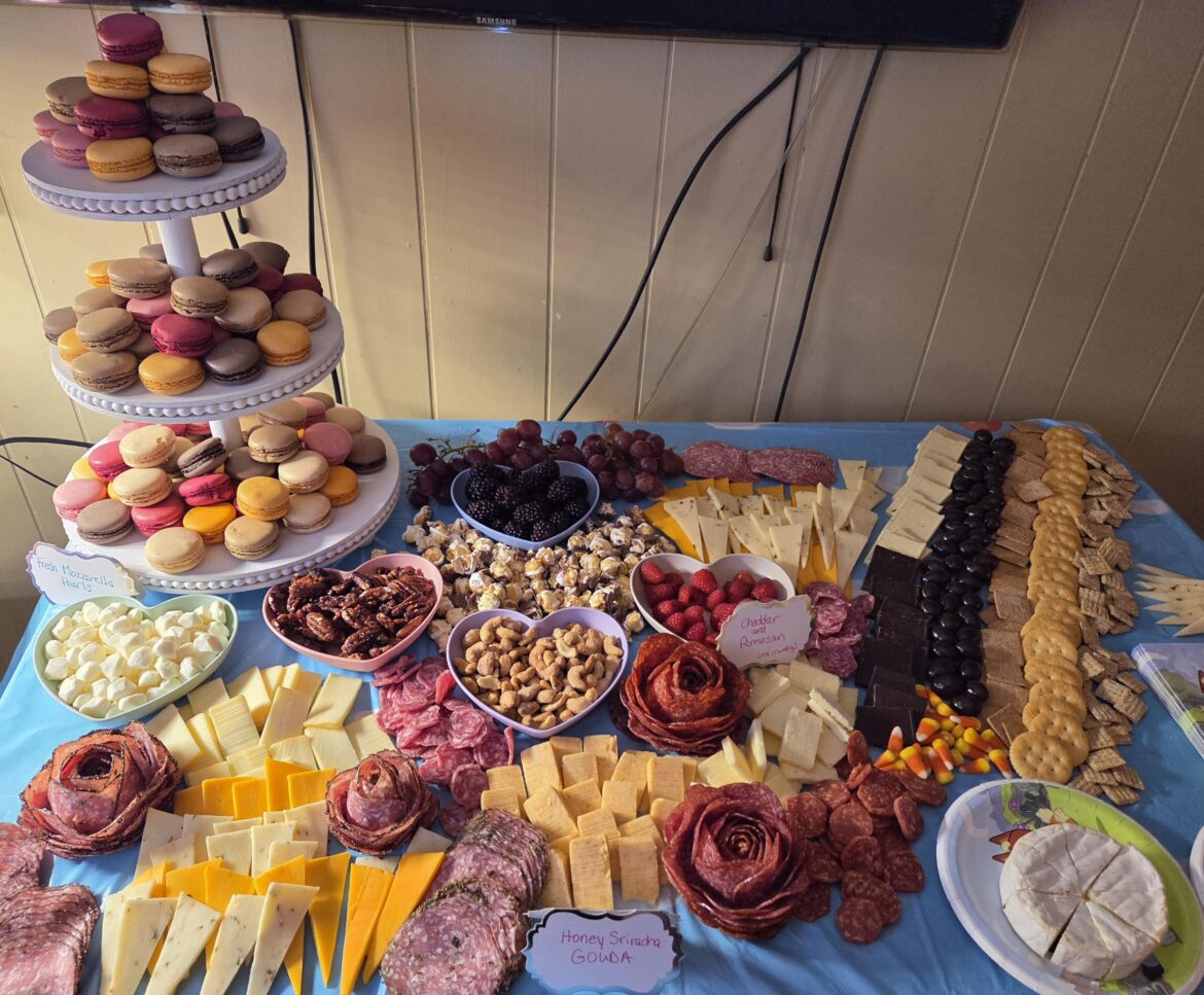 My dirst attempt at a board/table for my child's birthday.