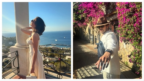 Tara Sutaria is holidaying in Italy with boyfriend Veer Pahariya.