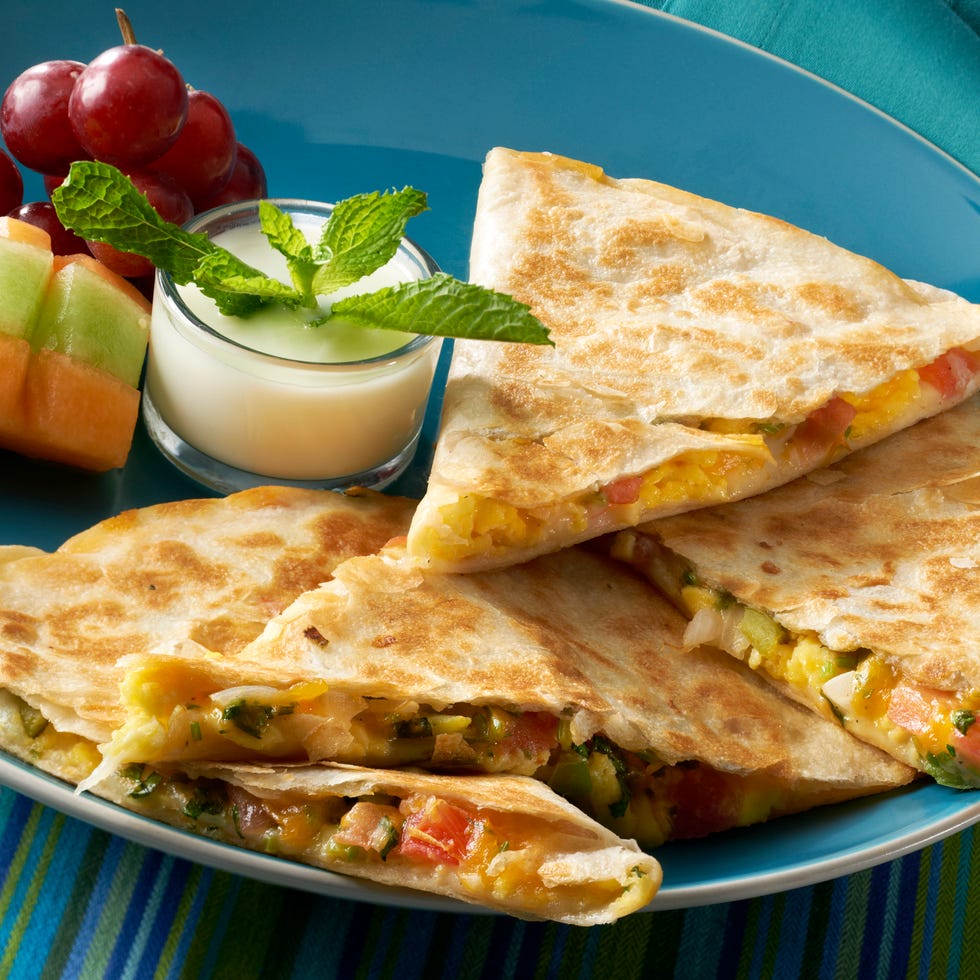 tex mex breakfast quesadilla