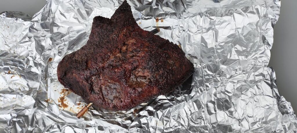 First brisket on kamado junior First brisket on kamado junior