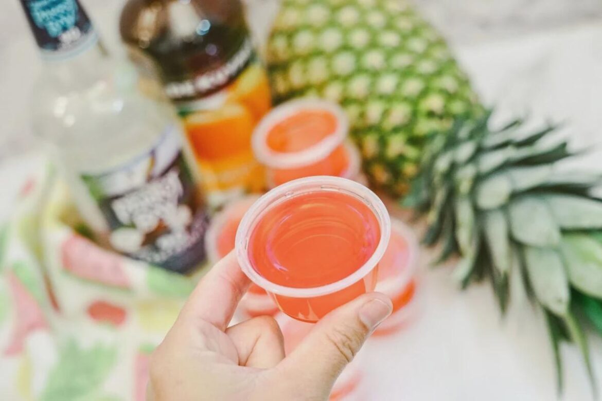 Best Bahama Mama Jello Shots