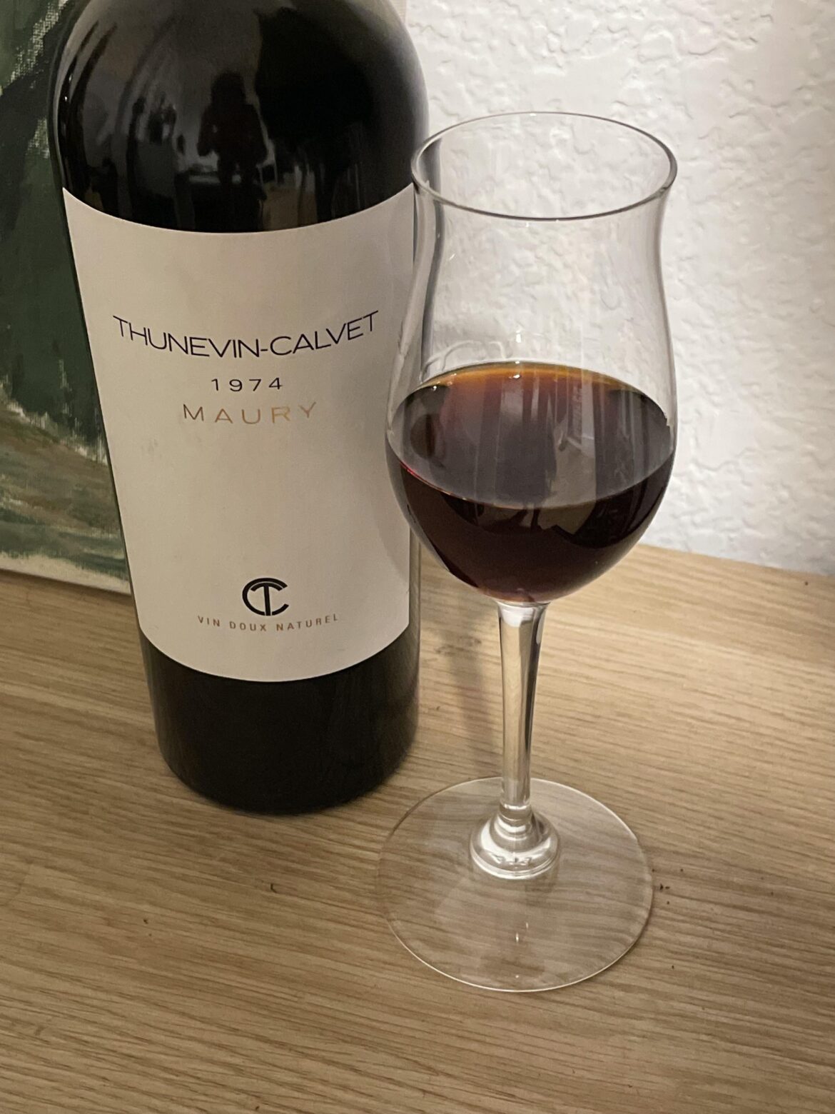 Wine Notes #1 - Thunevin-Calvet, Maury, 1974