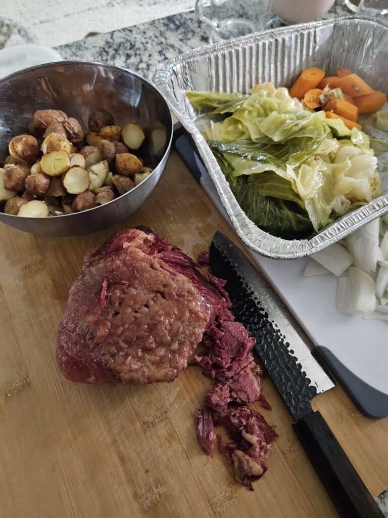 [homemade] Corned Beef Hash