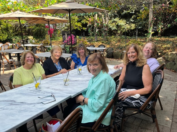 Twice a year this group of cousins meet for lunch and it's always at Filippa's Italian Restaurant in Shelby Township. The group includes Shirley Roberts, left, Sharon Maher, Nancy Marvin, Debbie Whitney, Connie Tiernney and Stella Malkowski. (Gina Joseph - The Macomb Daily)
