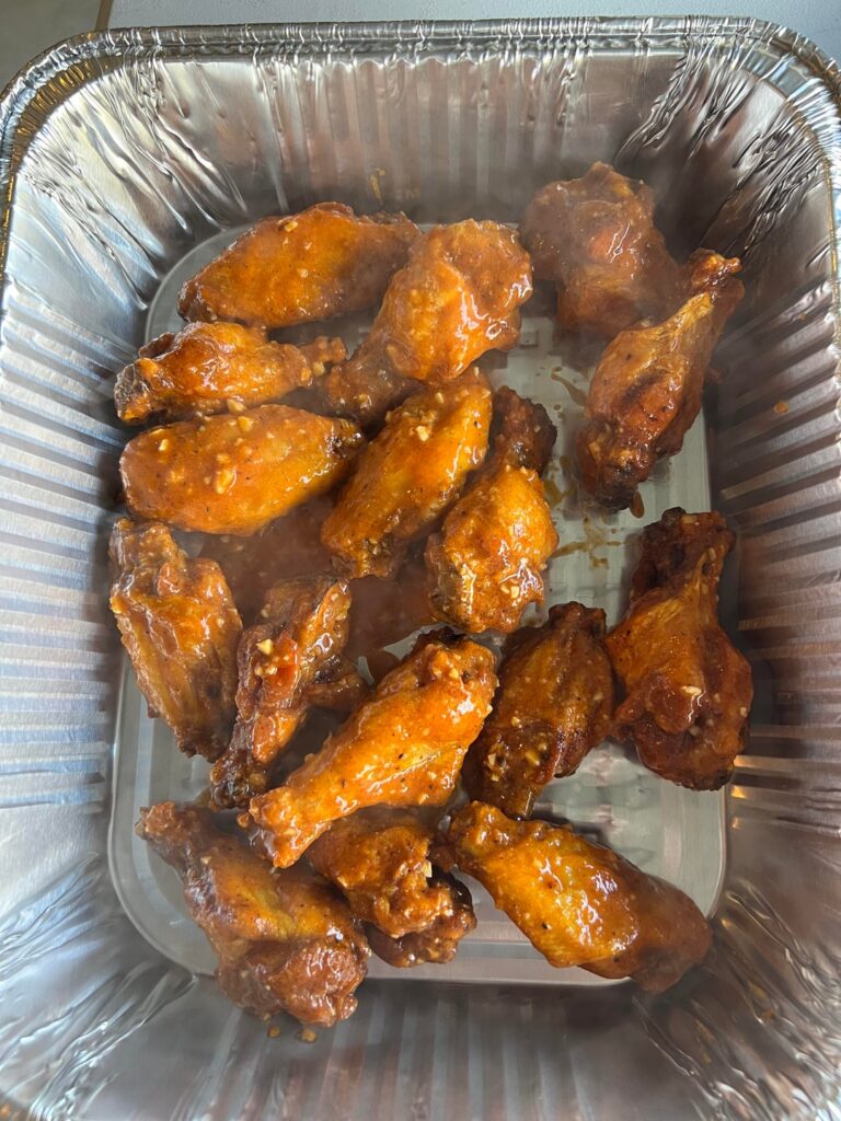 Go Bills. Game day wings. Wet Cajun, BBQ, Berbere Dry Rub, Nine Eleven Copycat. All homemade.