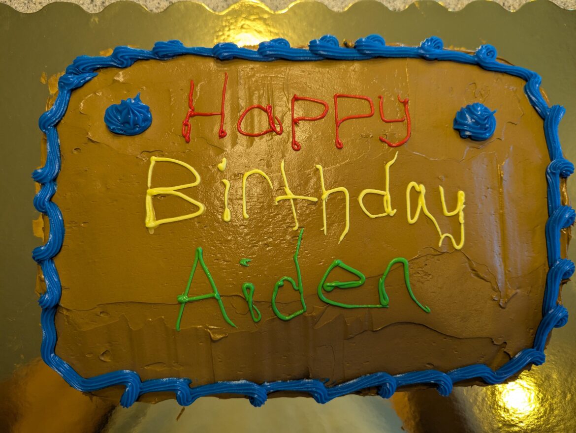 Super fail on my son’s cake Super fail on my son's cake