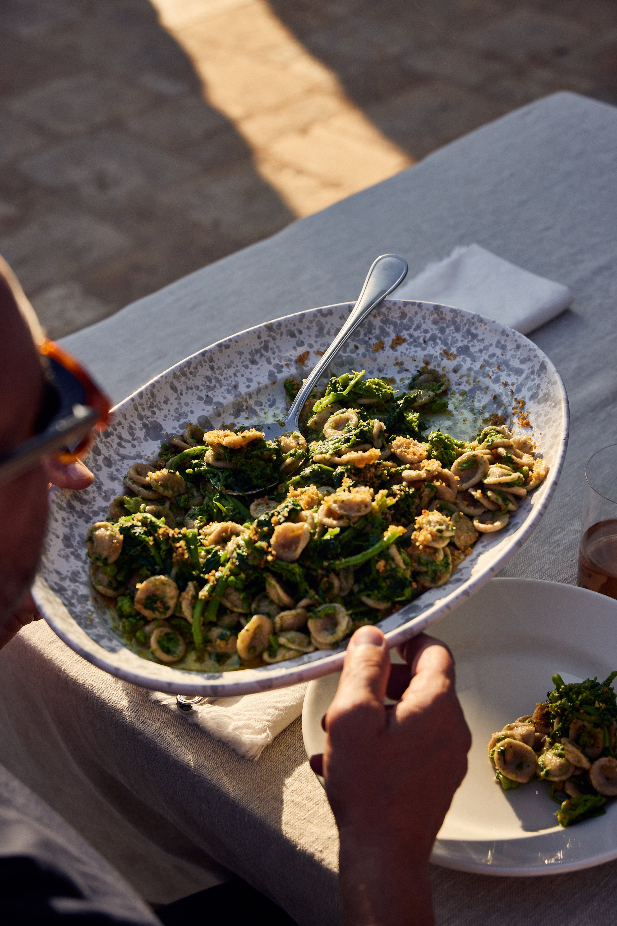The ultimate southern Italian comfort food – bitter greens, salty anchovies and oil so fragrant it almost hums