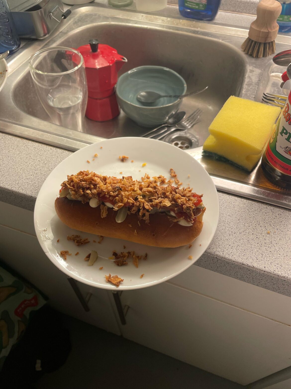 Hotdogs in my Student apartment