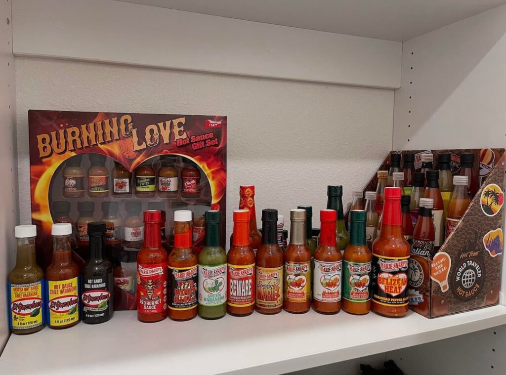 My hot sauce collection of a few years