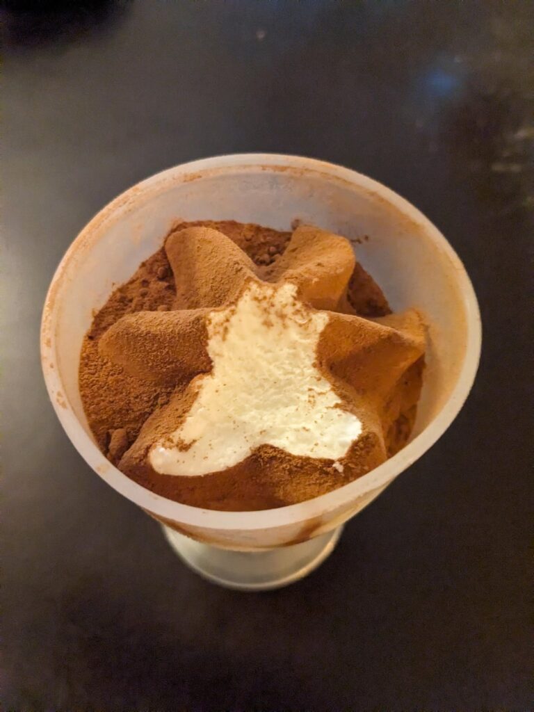 Aldi Cappuccino Gelato - $2 per cup