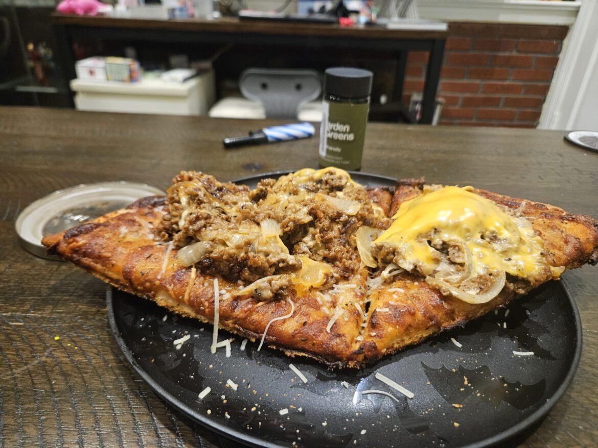 Couldn't decide if I wanted a sloppy Joe, or pizza...