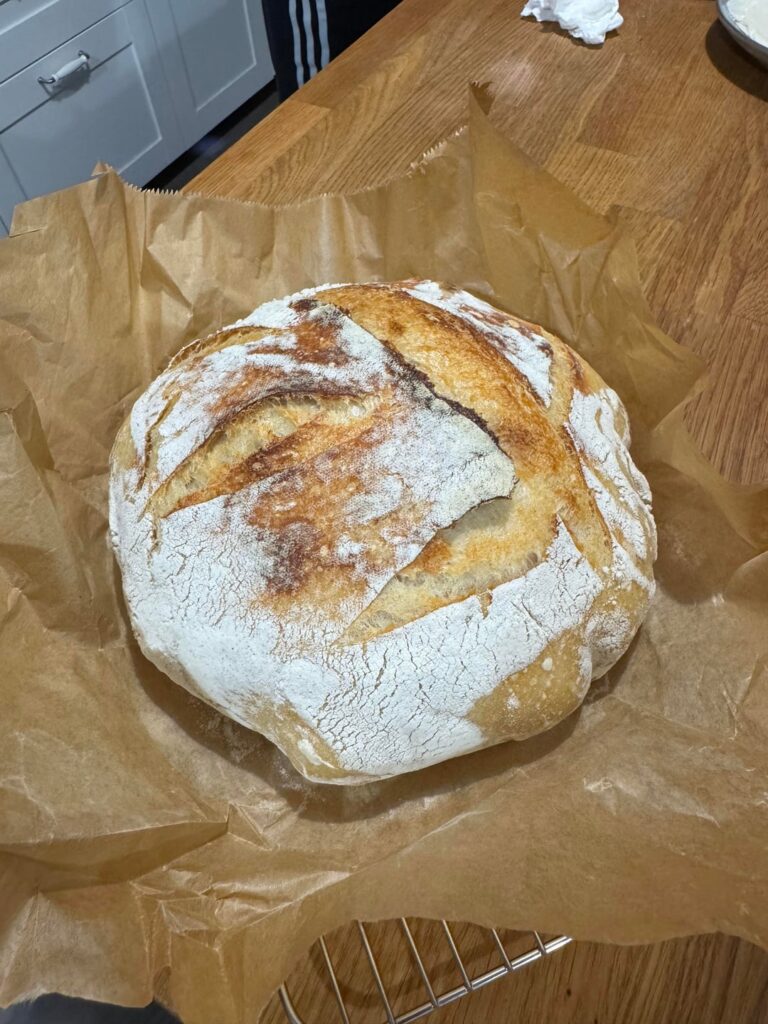 My first sourdough bread My first sourdough bread