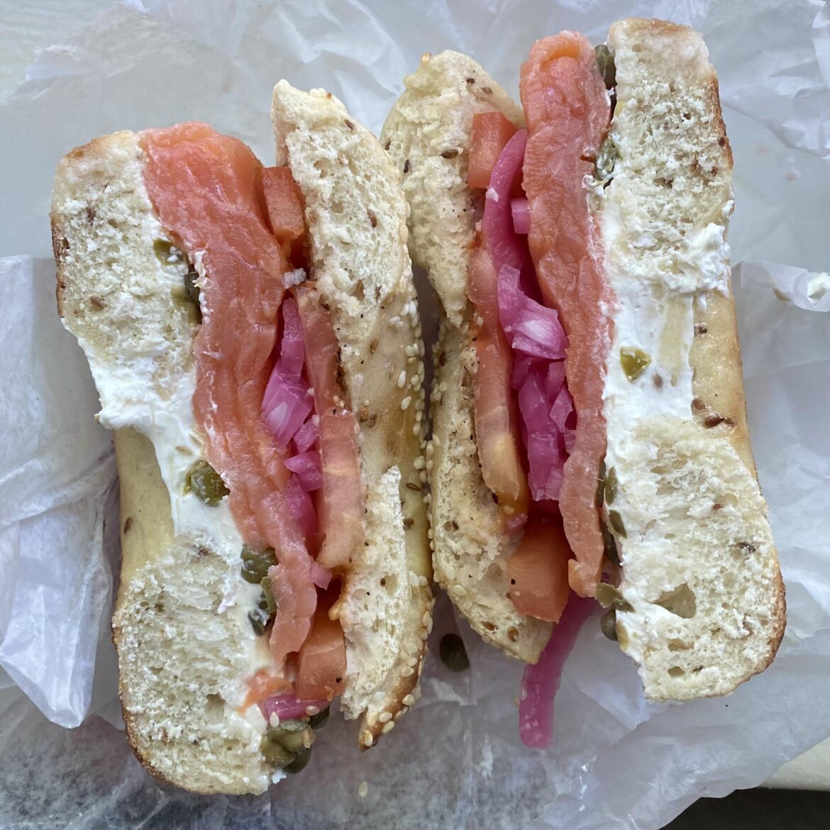 The Fisherman from The Bagelers Coffeehouse 🥯