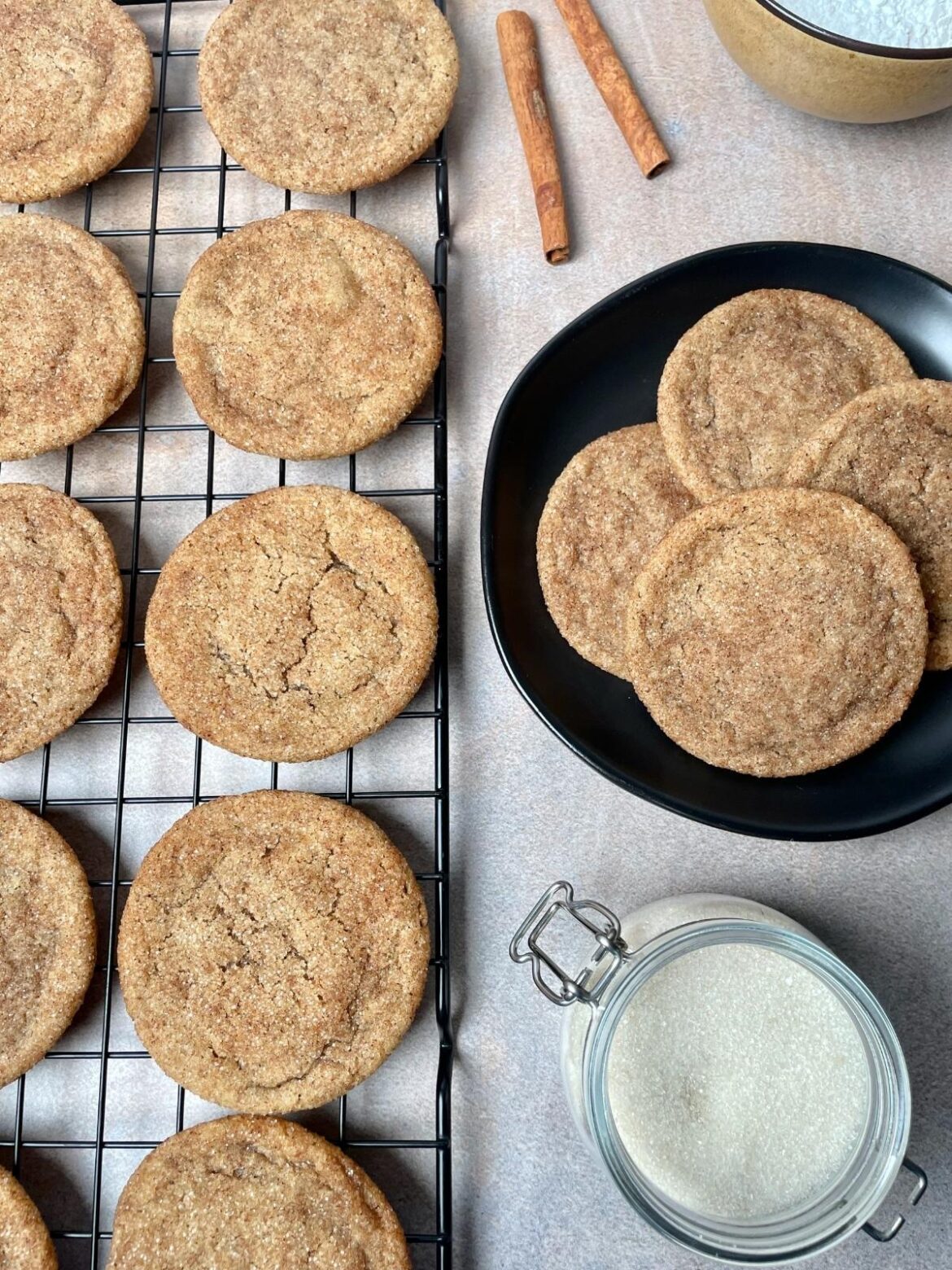 vegan chai cookies