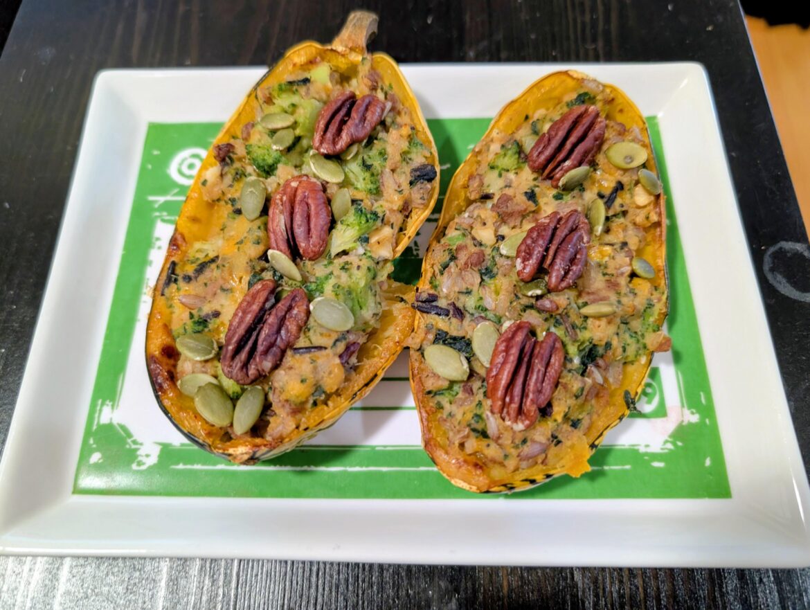 Stuffed Delicata Squash