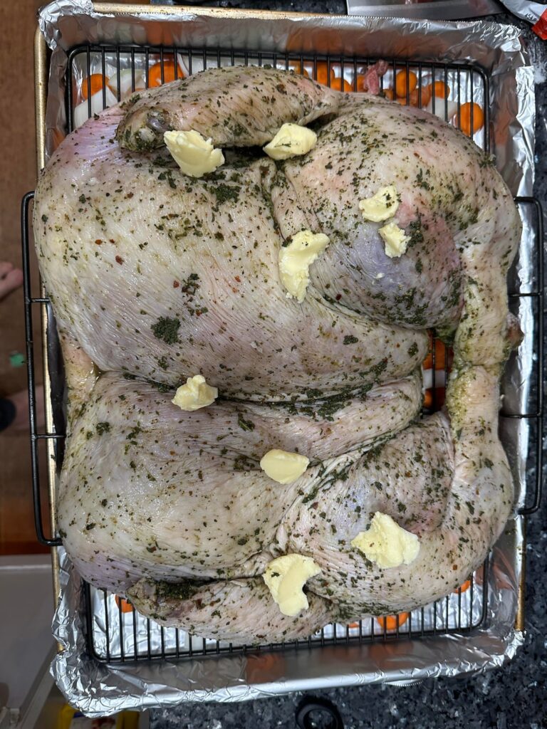Spatchcocked Turkey for CDN Thanksgiving Spatchcocked Turkey for CDN Thanksgiving
