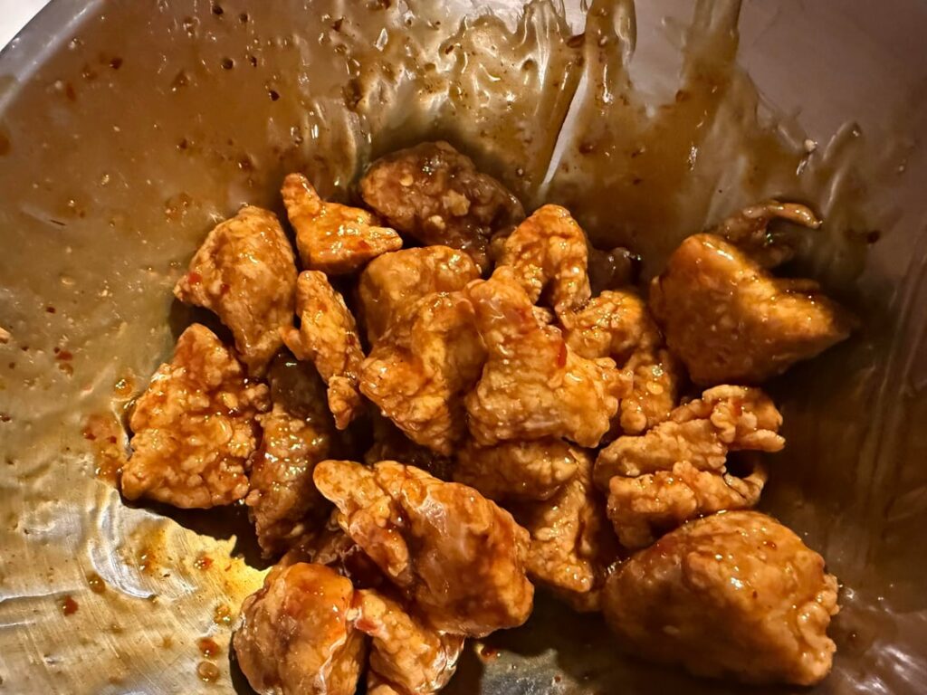 Homemade Orange Seitan