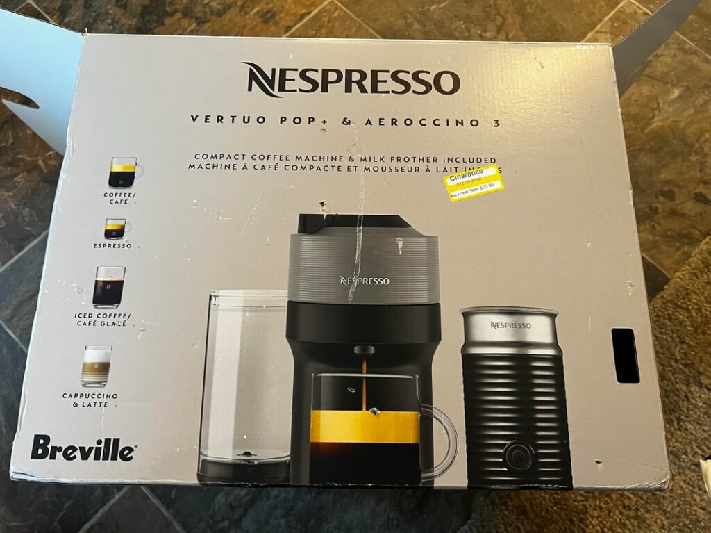 Ymmv: Vertuo Pop and Aeroccino 3 Target Clearance