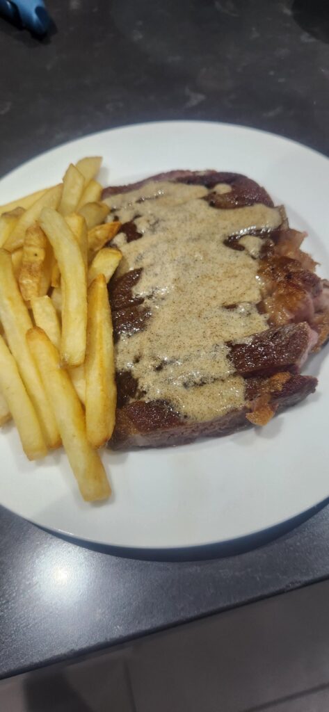 Ghee-fried Steak Frites