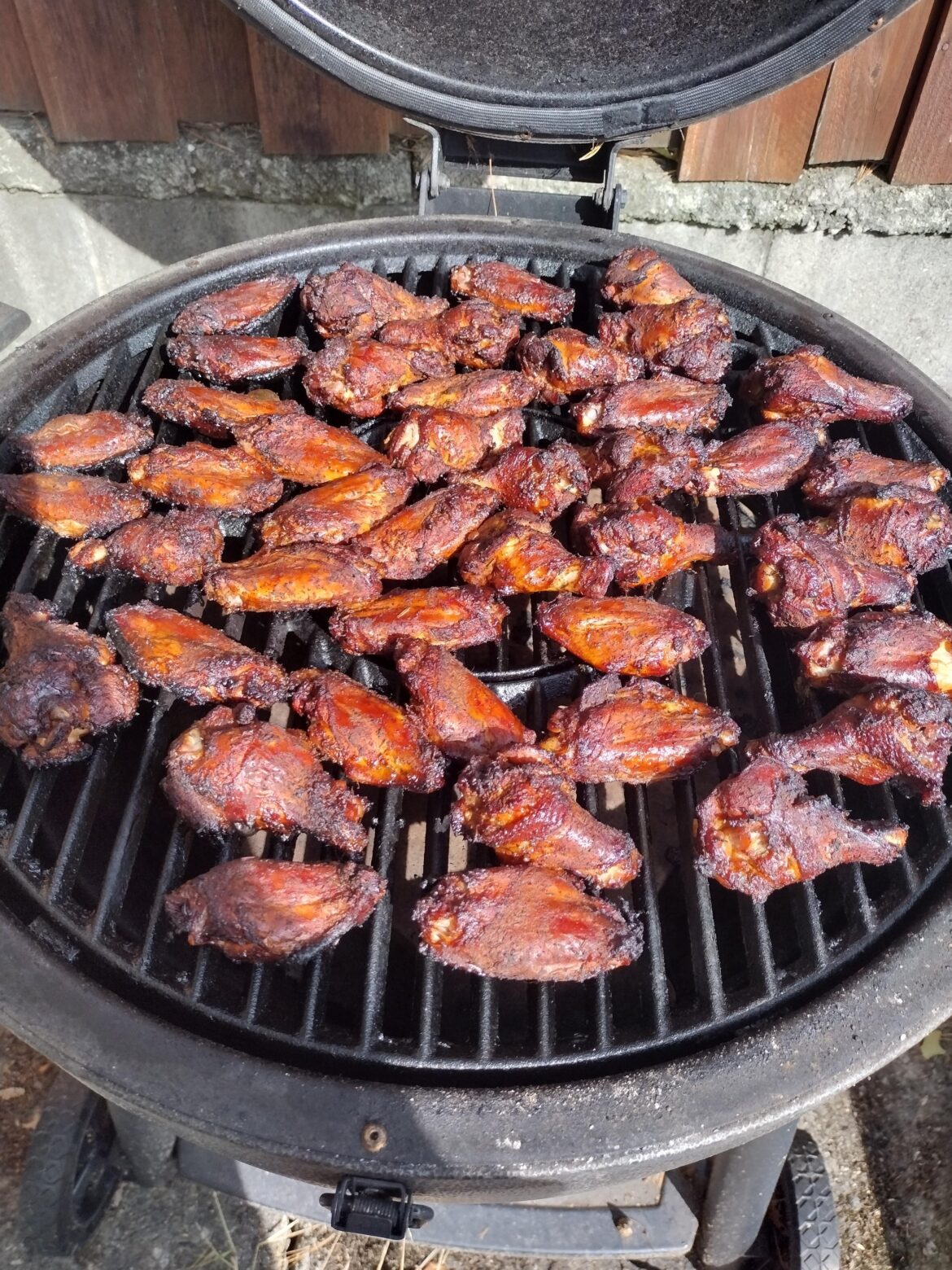 Applewood smoked wings
