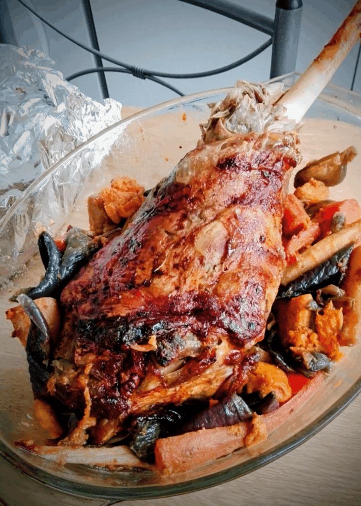 Roasted Lamb & Veg