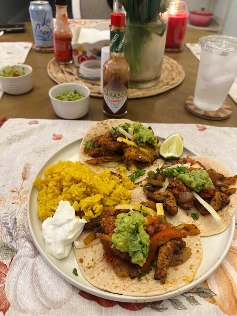 Meals for my little family of two 💙🩷💍