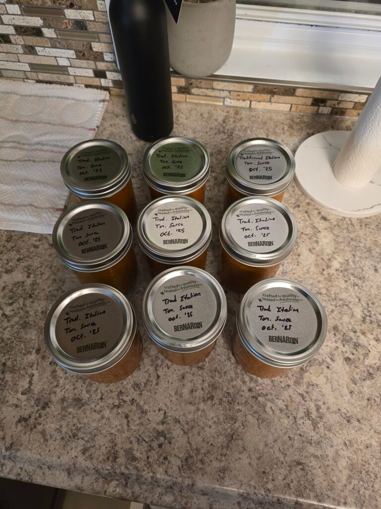 First year Canning